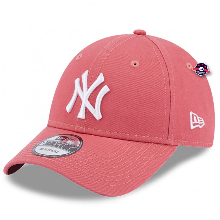 Casquette New Era 9FORTY Blanche New York Yankees Noir Couleur