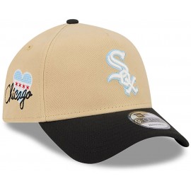 Casquette New Era - Chicago White Sox - 9Forty - City Sidepatch - Cream Soda