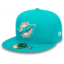 Casquette 59FIFTY - Miami Dolphins - Bleu turquoise