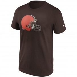 T-Shirt - Cleveland Browns - Primary Logo - Fanatics - Marron