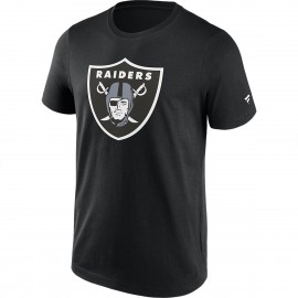 T-Shirt - Las Vegas Raiders - Primary Logo - Fanatics - Noir