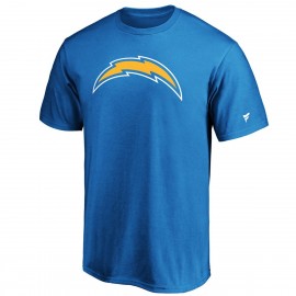 T-Shirt - Los Angeles Chargers - Primary Logo - Fanatics - Bleu ciel