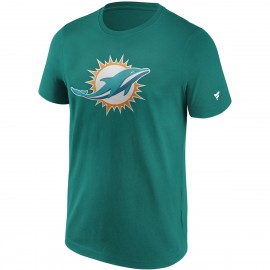 T-Shirt - Miami Dolphins - Primary Logo - Fanatics - Turquoise