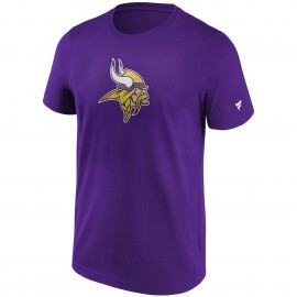 T-Shirt - Minnesota Vikings - Primary Logo - Fanatics - Violet