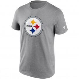 T-Shirt - Pittsburgh Steelers - Primary Logo - Fanatics - Gris