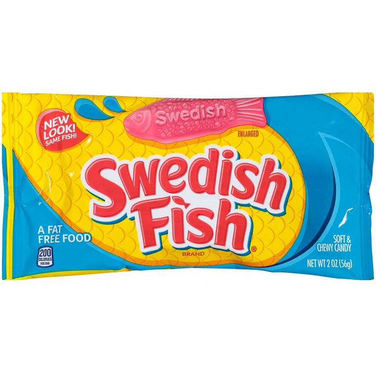 Swedish Fish - les bonbons Américains d'origine Suédoise !