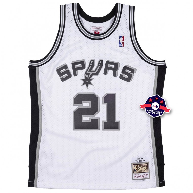 Acheter le maillot de Tim Duncan aux Spurs de San Antonio