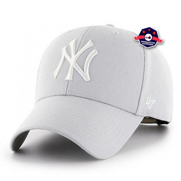 Acheter la casquette Gris Métal des NY Yankees - Brooklyn Fizz