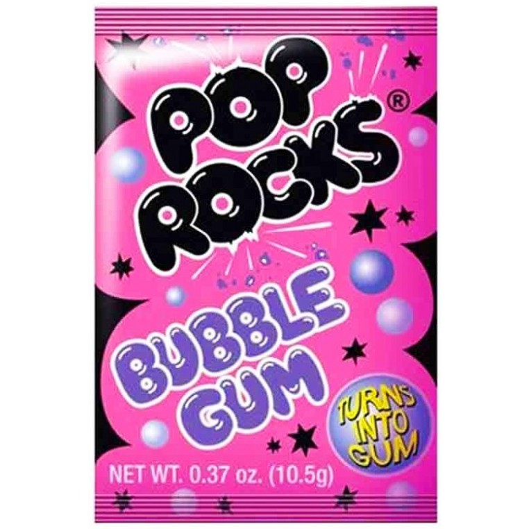 Sucre pétillant - Pop Rocks goût Bubble Gum - Brooklyn Fizz